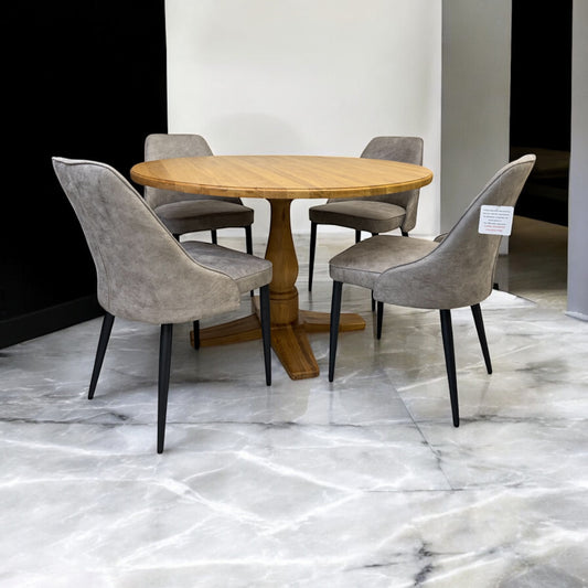 Wooden furniture placed on wooden floor