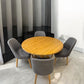 Wooden furniture placed on wooden floor