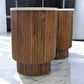 Solid wood furniture in natural finish
