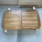 Natural Solid Oak Extending Dining Table, 6 to 12 Seater Hercules Range From Oak Furnitureland RRP £1099