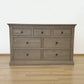 Weathered Oak 7 Drawer Chest, Burleigh Range From Oak Furnitureland RRP £759