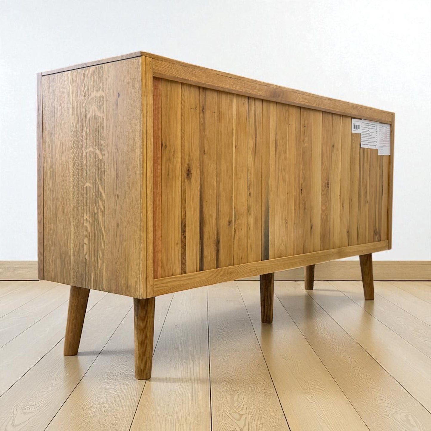 Brushed & Glazed Solid Oak 7 Drawer Chest Parquet Range From Oak Furnitureland RRP £699