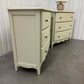 Cotswold Company Solid Oak French Grey Painted Chests Of Drawers Camille Range RRP £699 Each