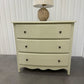 Cotswold Company Solid Oak French Grey Painted Chests Of Drawers Camille Range RRP £699 Each