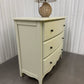 Cotswold Company Solid Oak French Grey Painted Chests Of Drawers Camille Range RRP £699 Each