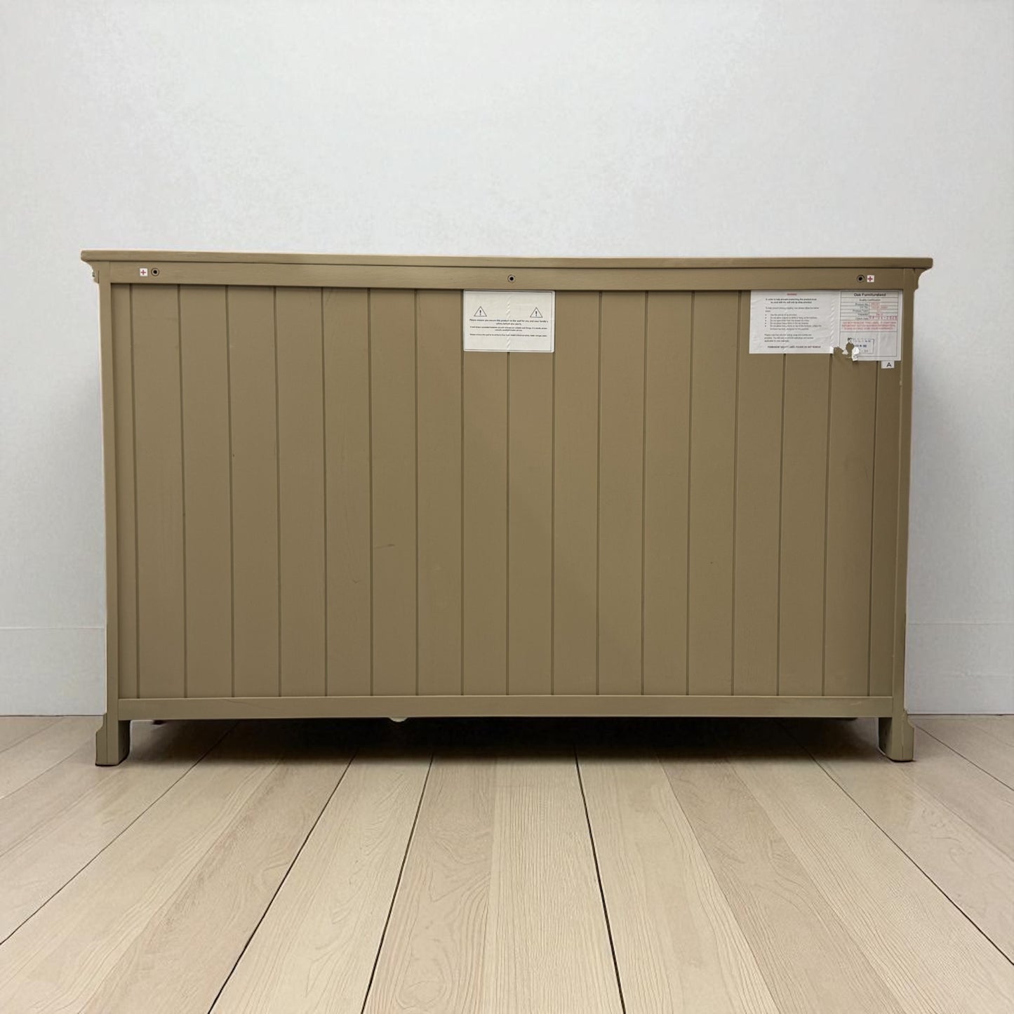 Solid Weathered Oak Large Sideboard Burleigh Range From Oak Furnitureland RRP £749