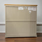 Natural Solid Oak & Painted 5 Drawer Chest of Drawers, Henley Range From Oak Furnitureland RRP £629