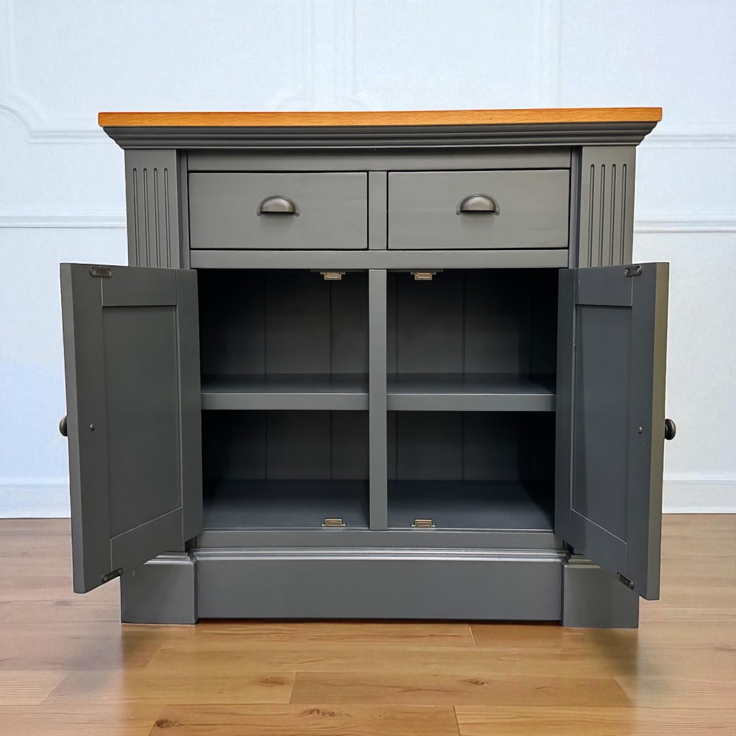 Solid Oak Small Sideboard Highgate Range From Oak Furnitureland RRP £569