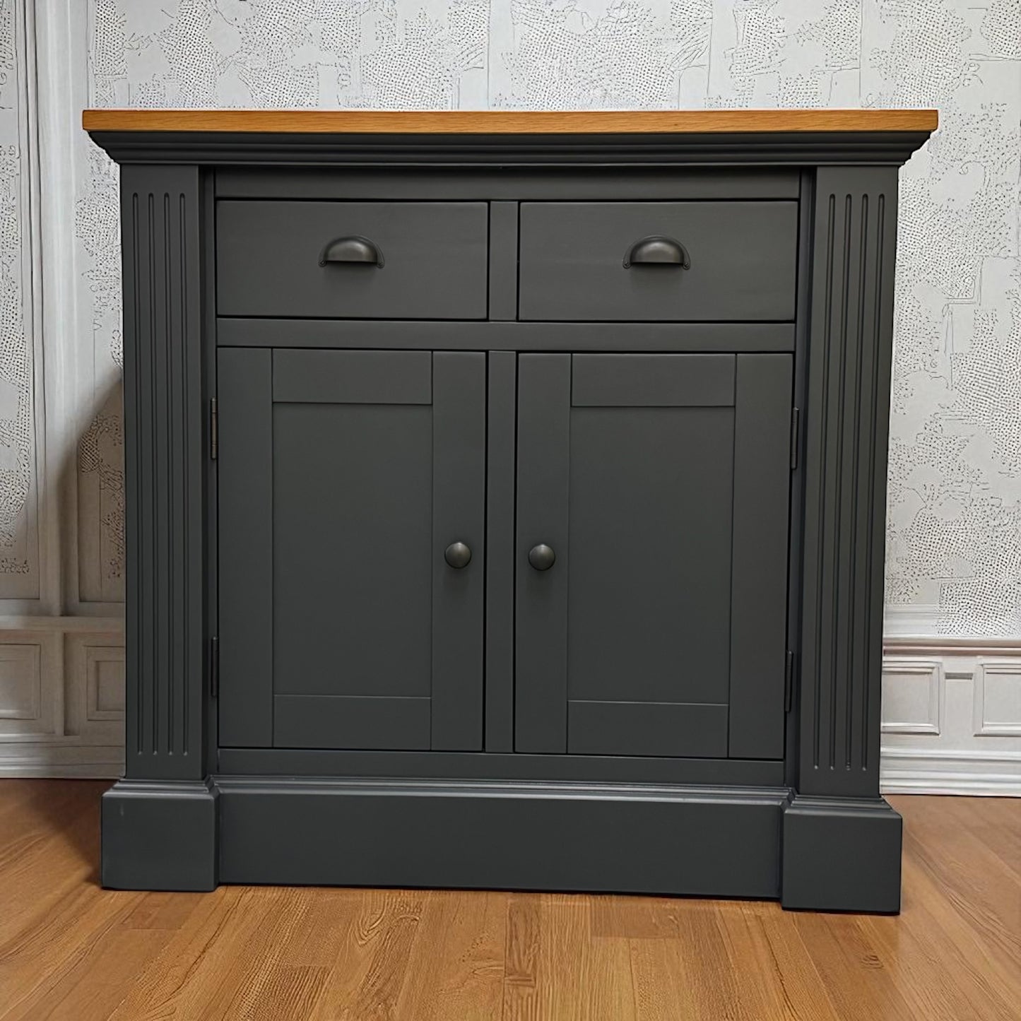 Solid Oak Small Sideboard Highgate Range From Oak Furnitureland RRP £569