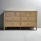 Natural Light Solid Oak 7 Drawer Chest, Newton Range From Oak Furnitureland RRP £679