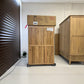 Brushed & Glazed Solid Oak Double Wardrobe, Parquet Range From Oak Furnitureland RRP £999