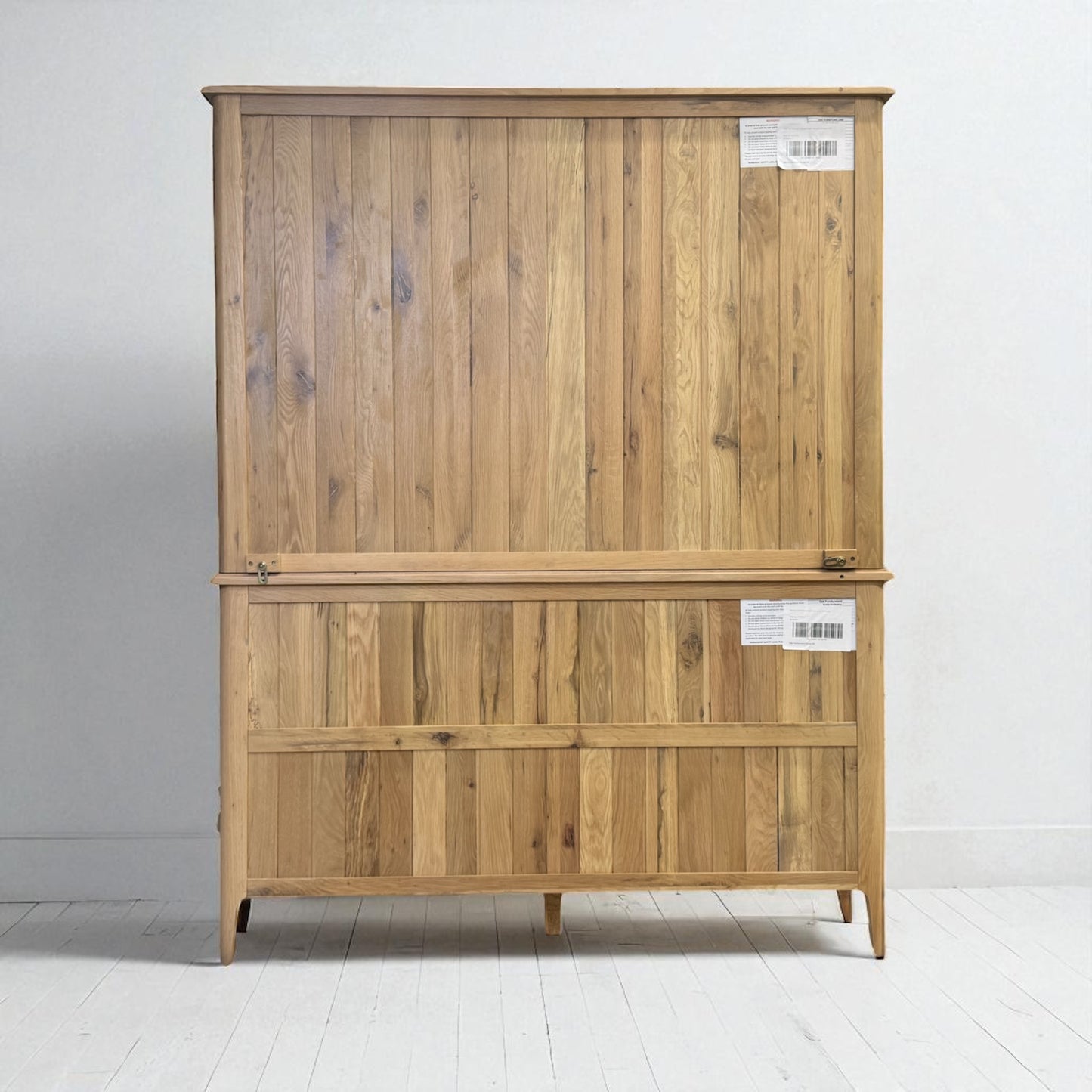 Light Natural Solid Oak Large Dresser Newton Range From Oak Furnitureland RRP £1449