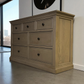 Weathered Oak 7 Drawer Chest, Burleigh Range From Oak Furnitureland RRP £759