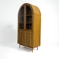 Natural Solid Oak Display Cabinet Belgrave Range From Oak Furnitureland RRP £1099
