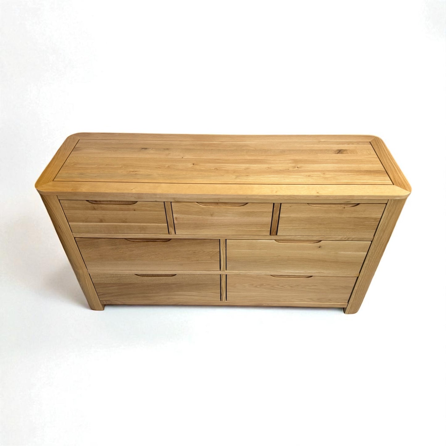 Solid Oak 7 Drawer Chest of Drawers, Romsey Range, From Oak Furnitureland RRP £679