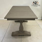 Solid Weathered Oak 6 to 8 Seater Extending Dining Table, Burleigh Range From Oak Furnitureland RRP £1199