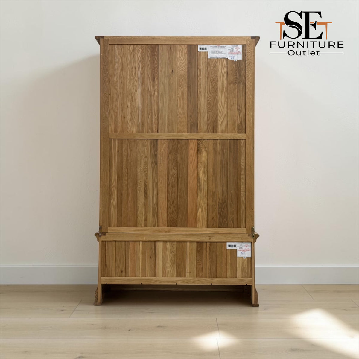 Natural Solid Oak Hallway Unit Canterbury Range From Oak Furnitureland RRP £869